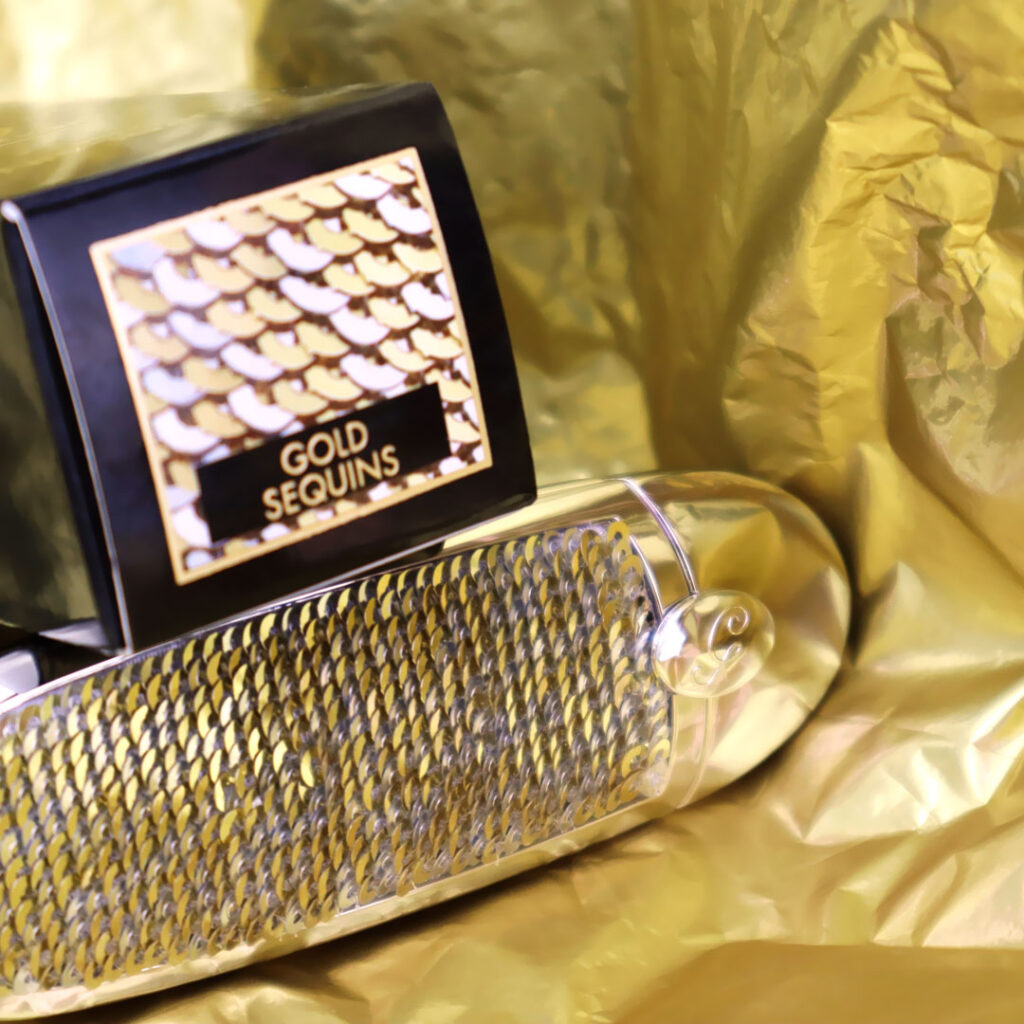 GUERLAIN Rouge G Gold Sequins Double Mirror Case Photo Of Joy Style Trends Media