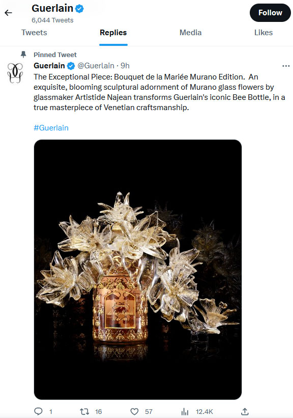 GUERLAIN Bouquet De La Mariée Murano Edition