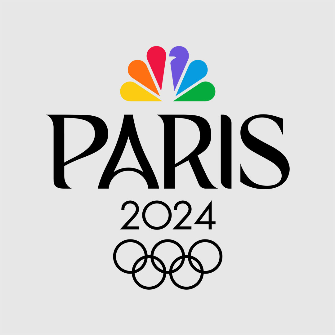 NBC PEACOCK PARIS2024 Logo