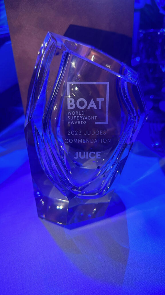 BOAT International World Superyacht Awards Prize