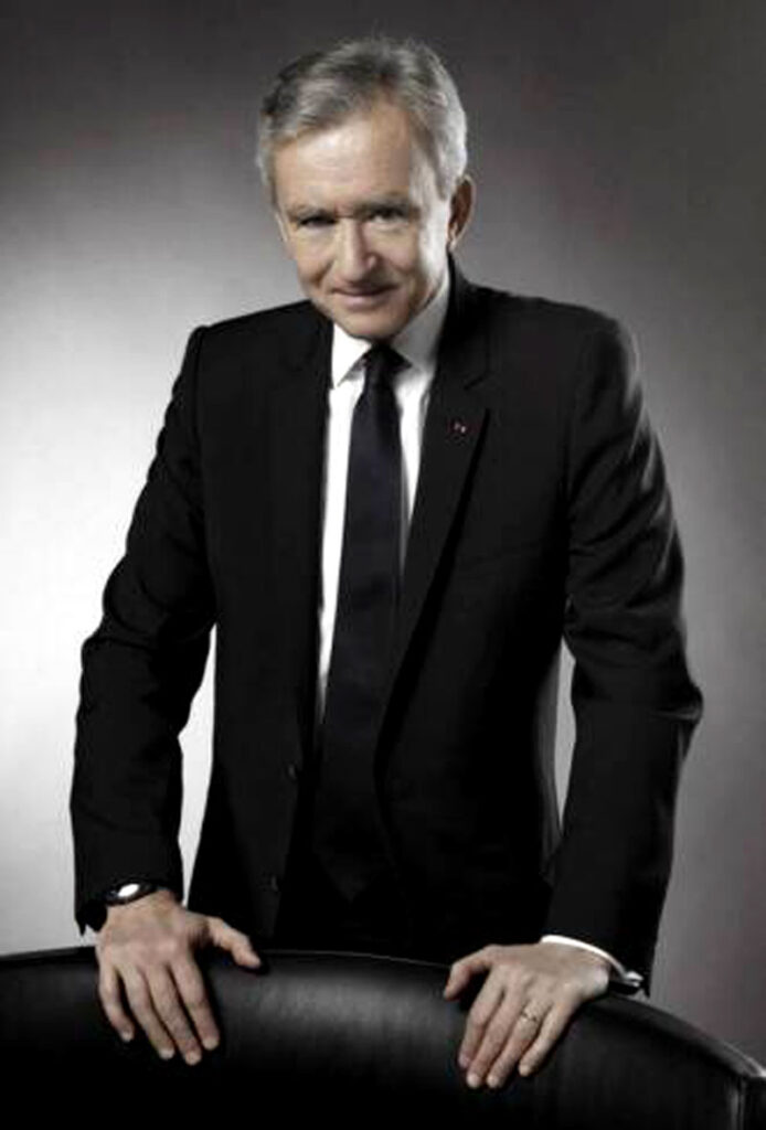 Bernard Arnault Chairman and CEO of LVMH