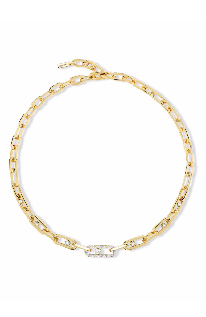 Messika Move Link Diamond Necklace Nordstrom